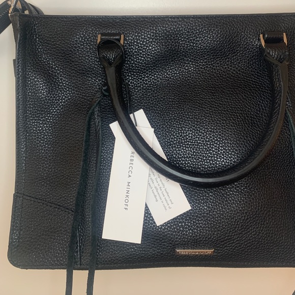 Rebecca Minkoff Regan Leather Med Satchel - Picture 2 of 8